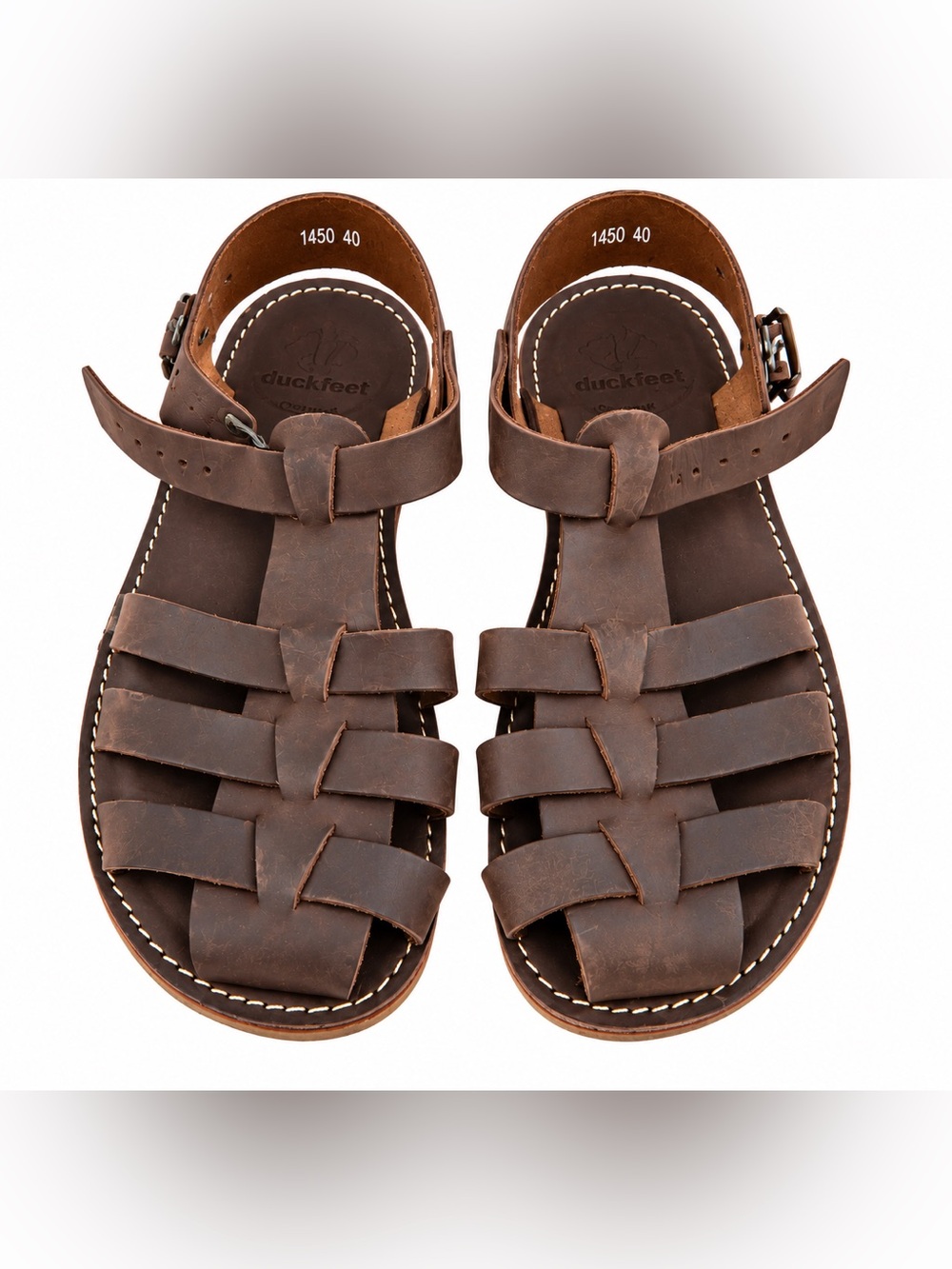 Duckfeet RINGKØBING COCOA Fisherman Sandals 40